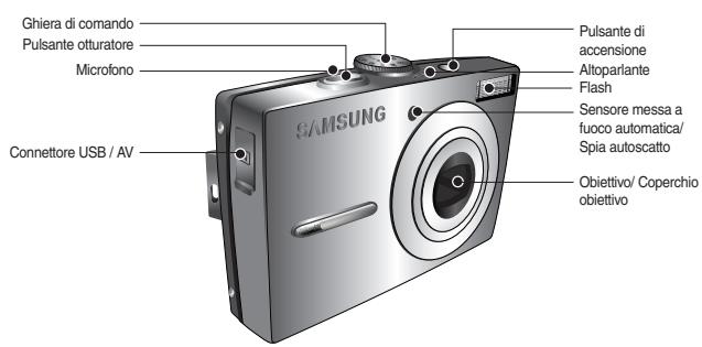 SAMSUNG VLUU L200 - Identificazione dei componenti / In dotazione - 1