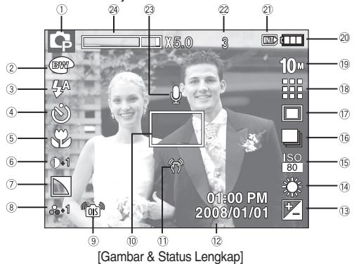 SAMSUNG VLUU L210 - Indikator monitor LCD - 1