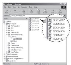 SAMSUNG VLUU M100 - Mode koneksi PC - 5