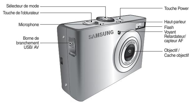SAMSUNG VLUU M100 - Caractéristiques / Accessoires de l'appareil photo - 1