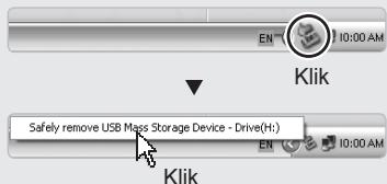 SAMSUNG VLUU NV9 - Memutus koneksi dengan aman (untuk Windows XP) - 1