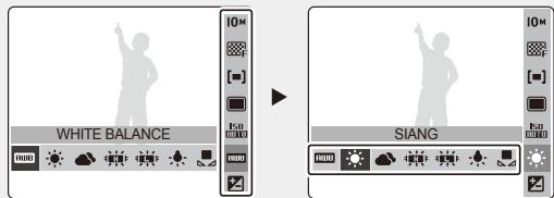 SAMSUNG VLUU NV9 - ตัวอย่าง: กำหนดค่าสมดุลสีขาวในโหมด P - 2