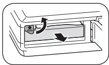 SAMSUNG VLUU PL70 - 插入電池和記憶卡 - 2