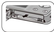 SAMSUNG VLUU ST50 - Memasukkan baterai dan kartu memori - 2