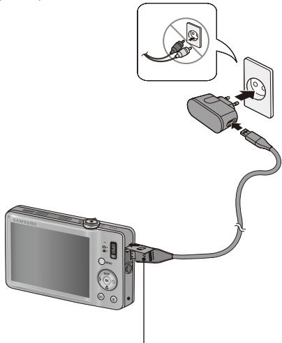 SAMSUNG VLUU ST50 - Chargement de la batterie - 1