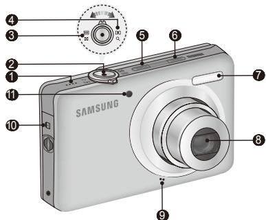 SAMSUNG VLUU ST50 - Kamera Düzeni - 1