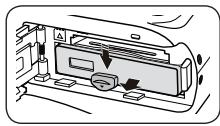SAMSUNG VLUU WB500 - Akku und Speicherkarte einsetzen - 2