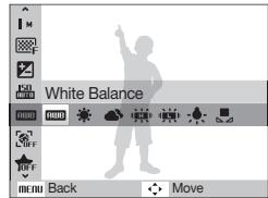 SAMSUNG VLUU WB650 - Selecting options - 1