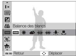 SAMSUNG VLUU WB650 - Selection des options - 1