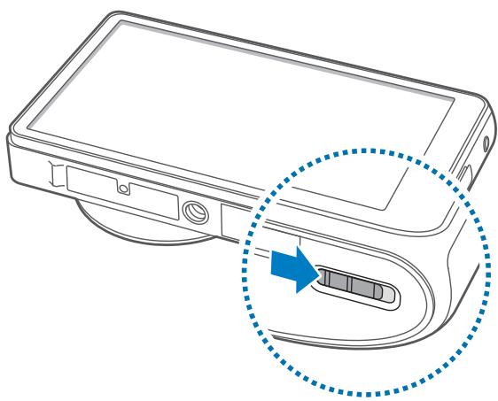 SAMSUNG GALAXY CAMERA EK-GC100 - Installer la carte SIM ou USIM et la batterie - 6