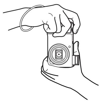 SAMSUNG GALAXY CAMERA EK-GC100 - Tenir l'appareil correctement - 2