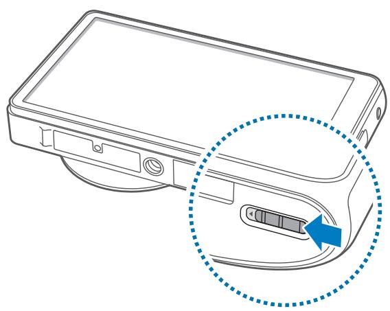 SAMSUNG GALAXY CAMERA EK-GC100 - Installer la carte SIM ou USIM et la batterie - 2