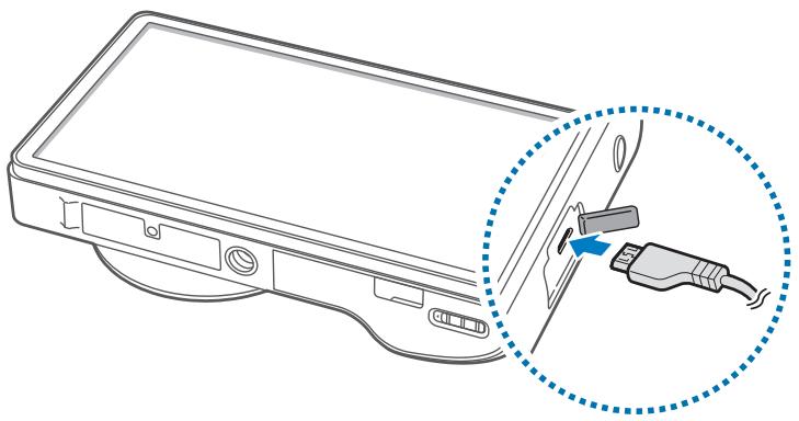SAMSUNG GALAXY CAMERA EK-GC100 - Charger la batterie avec le chargeur - 1