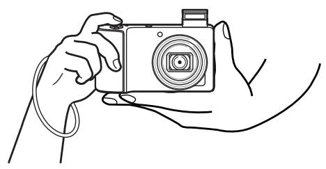 SAMSUNG GALAXY CAMERA EK-GC100 - Tenir l'appareil correctement - 1
