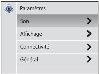 SAMSUNG WB200F - Accès au menu des paramètres - 1