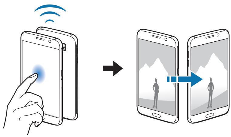 SAMSUNG S6 - Envoyer des données - 2