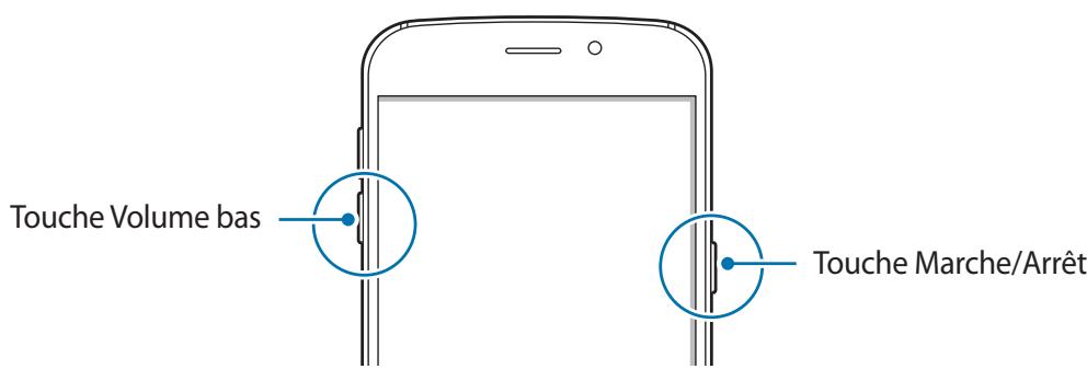 SAMSUNG S6 - Redémarrer l'appareil - 1