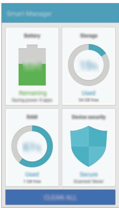 SAMSUNG S6 - Smart manager - 1