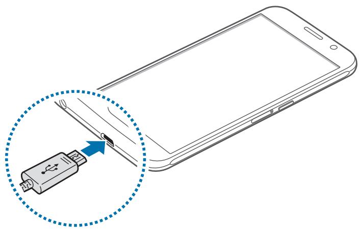 SAMSUNG S6 - Charger la batterie - 2