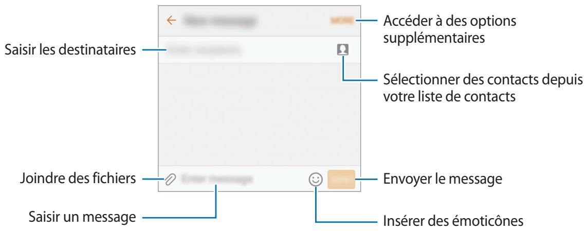 SAMSUNG S6 - Envoyer des e-mails - 2