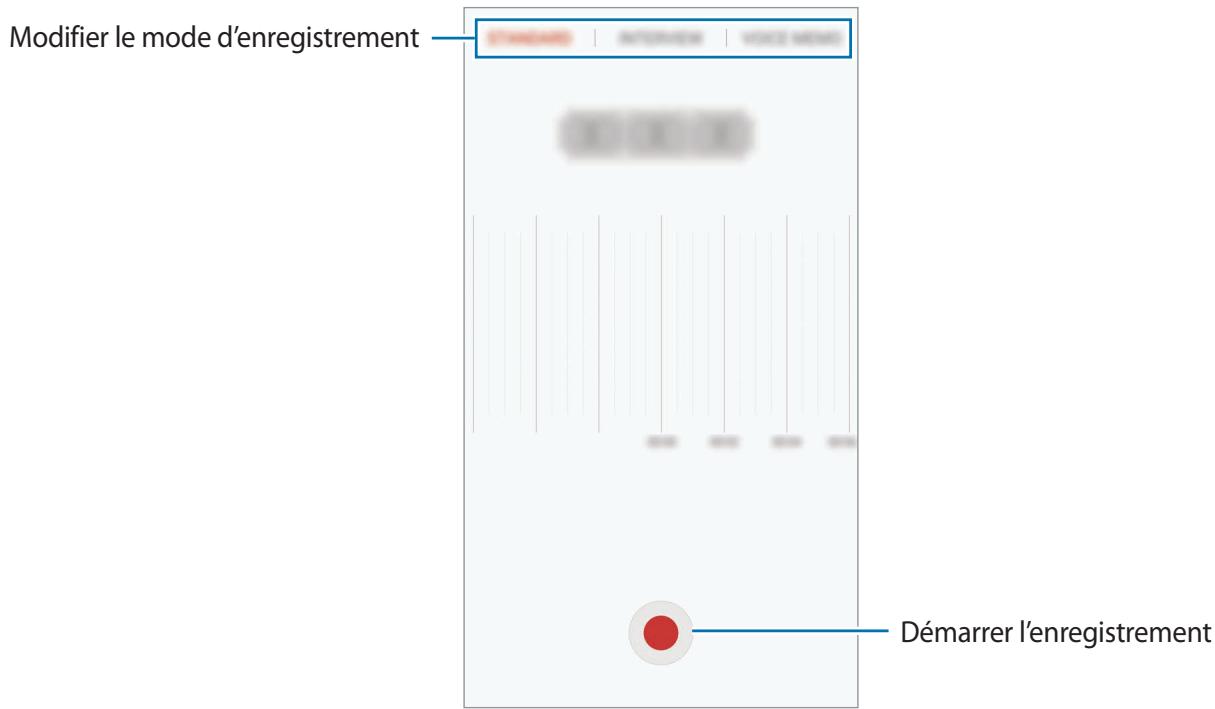 SAMSUNG S6 - Effectuer des enregistrements vocaux - 1