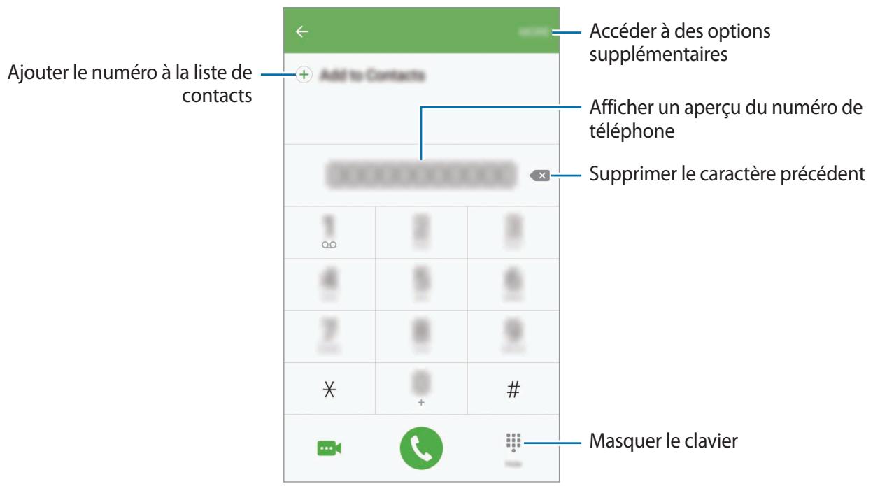 SAMSUNG S6 - Passer des appels - 1