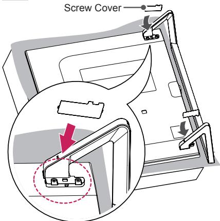 LG 47LB700V - Attaching the stand - 28