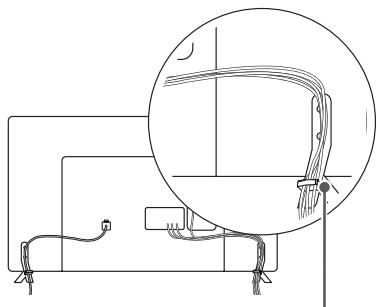 LG 47LB700V - Tidying cables - 1