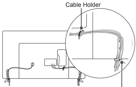 LG 47LB700V - Tidying cables - 2
