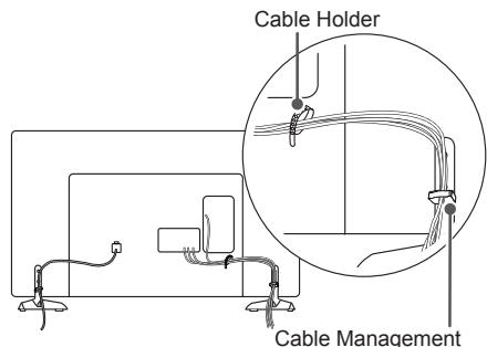 LG 47LB700V - Tidying cables - 4