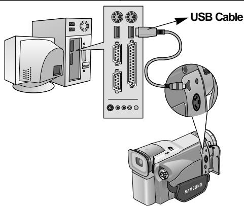 SAMSUNG VP-D20 - Déconnexion du cable USB - 1