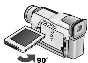 SAMSUNG VP-D21 - Rotation de l'écran LCD - 8