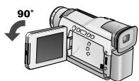 SAMSUNG VP-D21 - Rotation de l'écran LCD - 5