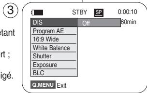 SAMSUNG VP-D362 - Utilisation du mode Back Light Compensation (Compensation du contre-jour) (BLC) - 3