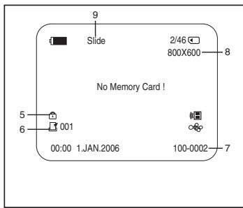 SAMSUNG VP-D362 - Affiche à l'écran en modes Camera/Player (Mode Cam/Mode Player) - 4