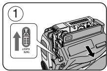 SAMSUNG VP-D362 - Insertion / Ejection d'une cassette - 1