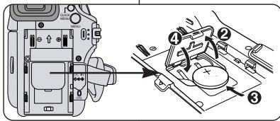 SAMSUNG VP-D362 - Précautions d'utilisation de la pile au lithium - 1