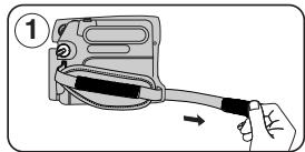 SAMSUNG VP-D362 - Installation du cache-objectif aprèsutilisation - 1