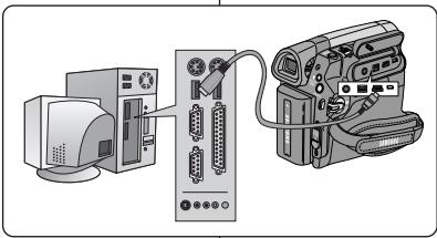 SAMSUNG VP-D362 - Raccordement à un ordinateur - 1