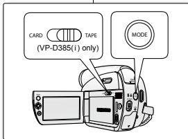 SAMSUNG VP-D382 - DUBBED AUDIO PLAYBACK (AUDIO SELECT) - 1