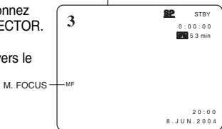 SAMSUNG VP-D905 - Mise au point manuelle - 7