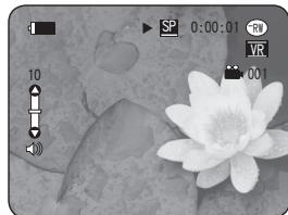 SAMSUNG VP-DC173 - 调节音量 DVD-RW+RJ/R+RDL - 3