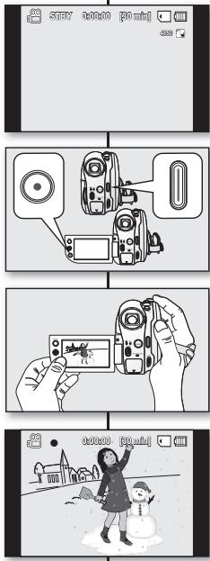 SAMSUNG VP-DX100 - L'ENREGISTREMENT DE VIDEOS - 2