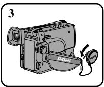 SAMSUNG VP-L900 - Lensdop bevestigen - 1