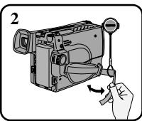 SAMSUNG VP-L900 - Fixation du couvre-objectif - 2
