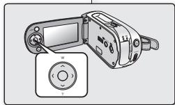 SAMSUNG VP-MX10 - BOUTON MENU - 4