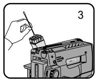 SAMSUNG VP-W60 - Nettoyage du viseur - 2