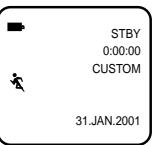 SAMSUNG VP-W60 - Réglage du mode PROGRAM AE (exposition automatique) - 2