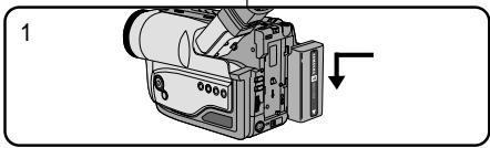 SAMSUNG VP-W60 - De batterij opladen - 1