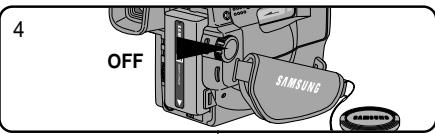 SAMSUNG VP-W60 - De batterij opladen - 4